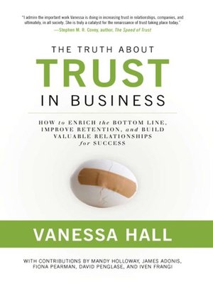cover image of The Truth About Trust in Business